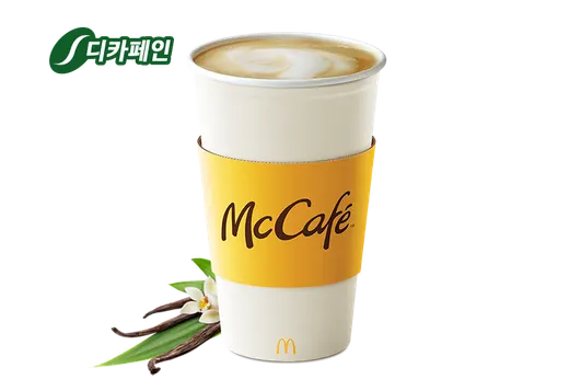 디카페인 바닐라 라떼 Large