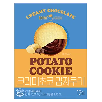 크리미초코 감자쿠키