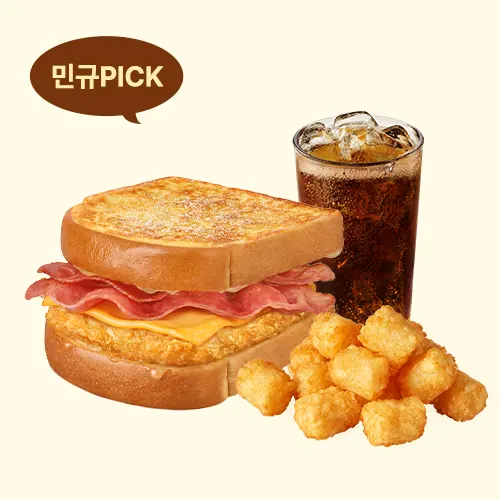 프렌치 브리오슈 베이컨감자 세트