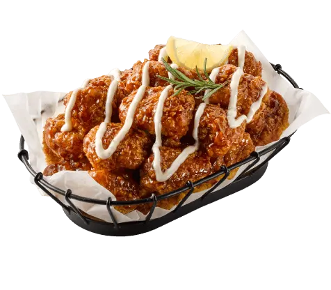 더블팝 순살 양념