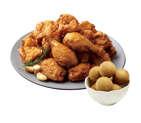 골드킹(반)+치즈볼 +콜라245ml