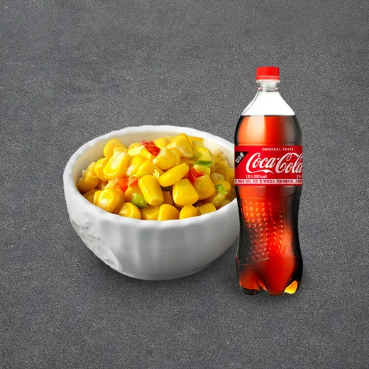 콘샐러드 콤보 (코카콜라 1.25L)