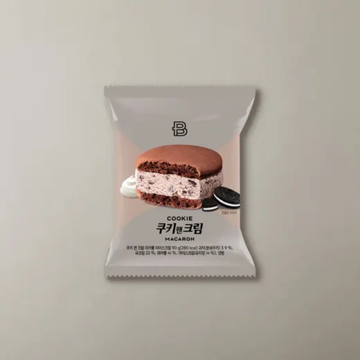 쿠키앤크림마카롱아이스크림