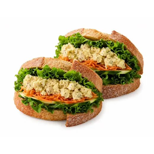 통밀그릭치킨 샌드위치