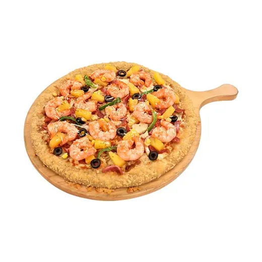 하와이안 쉬림프 피자