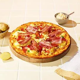 베이컨 포테이토 피자