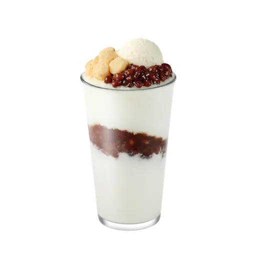 더 진한 밀크팥절미 컵빙수