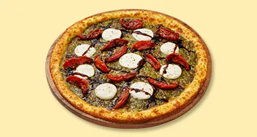 바질리코타치즈 피자