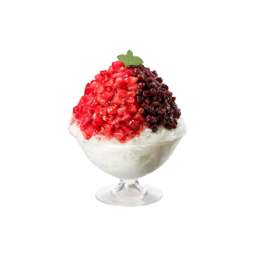 베리밤 팥빙수