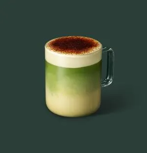 프렌치 바닐라 말차 라떼