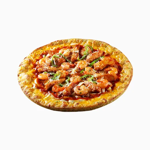 크레이지 불새 피자