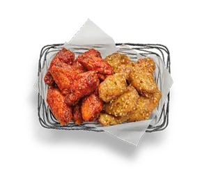 반반윙박스20PCS [마라레드+허니갈릭]