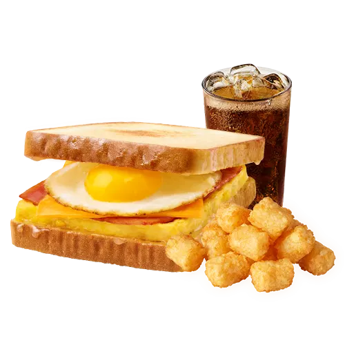 계란후라이 햄치즈 세트