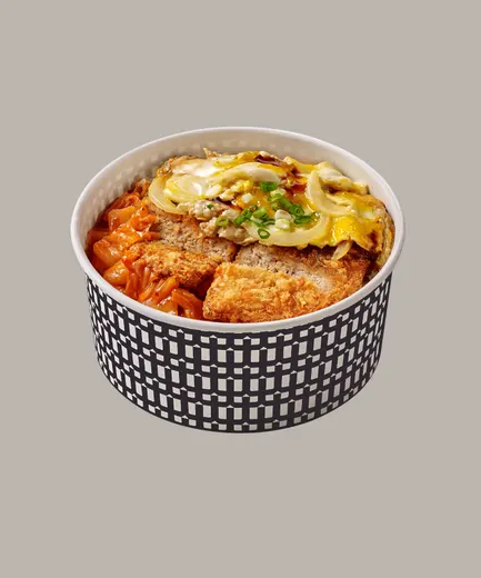 왕김치돈까스 덮밥