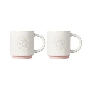 (c)시그니처 사이렌 머그 핑크 355ml 2P