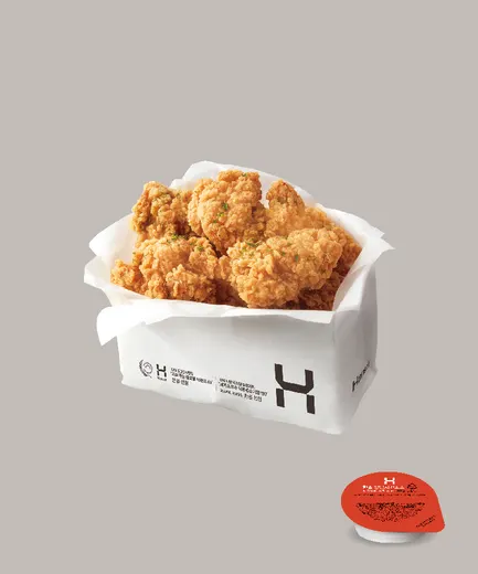 후라이드 순살(소)_양념치킨소스