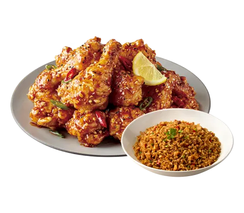 맛초킹(반)+맛초킹라이스 +콜라500ml