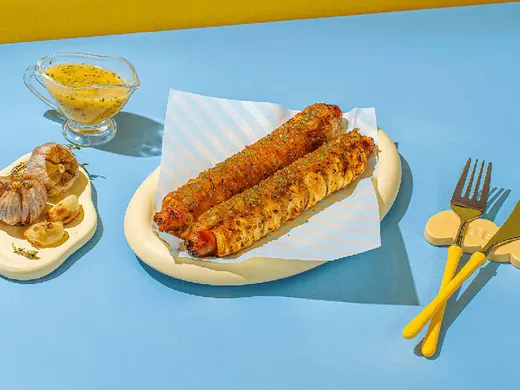마늘빵을 입은 소시지