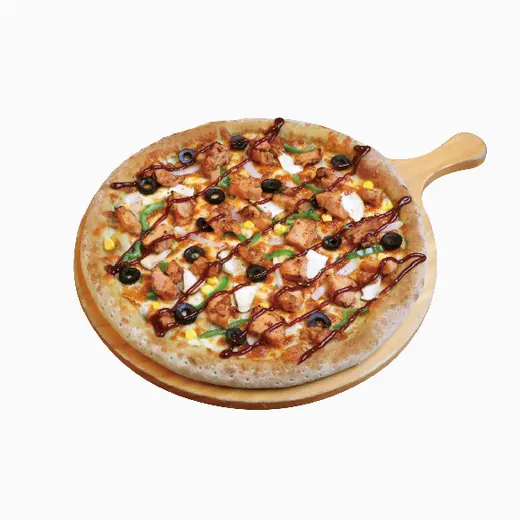 바베큐 치킨 피자