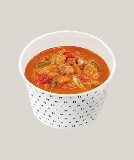 단품 묵은지 김치찌개