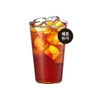 (L) ICED 제로슈가 아이스티 복숭아