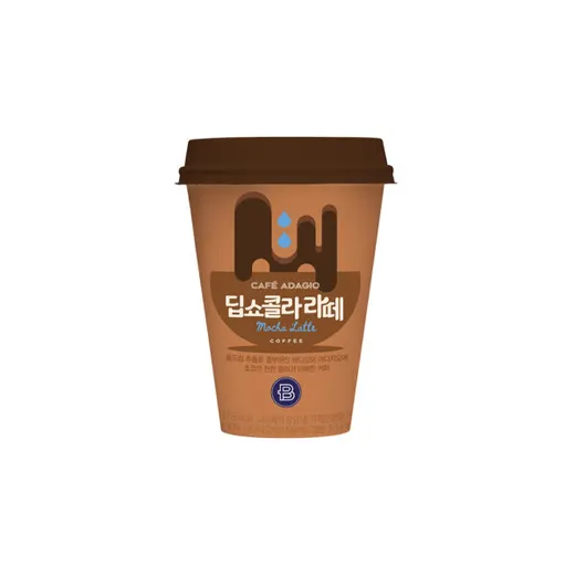 카페 아다지오 딥쇼콜라라떼