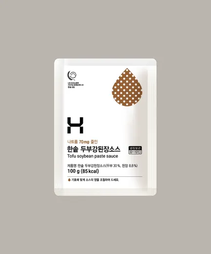 한솥 두부강된장소스