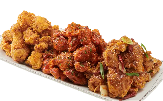 노랑 3종 치킨
