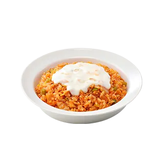 크림 퐁듀 김치볶음밥