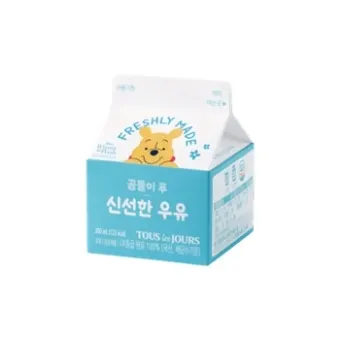 곰돌이 푸 신선한 우유(200ml)