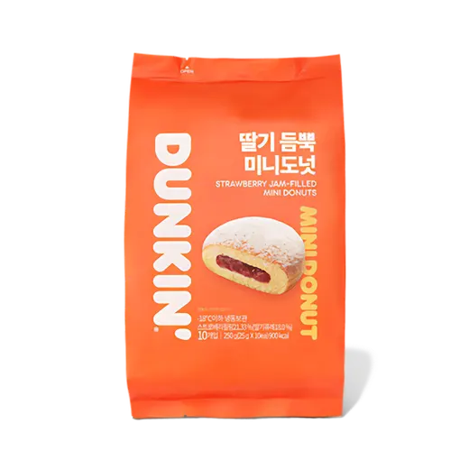 딸기 듬뿍 미니도넛