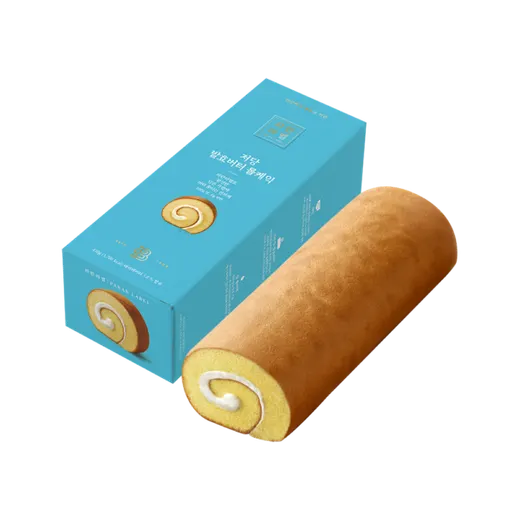 [파란라벨]저당 발효버터 롤케익
