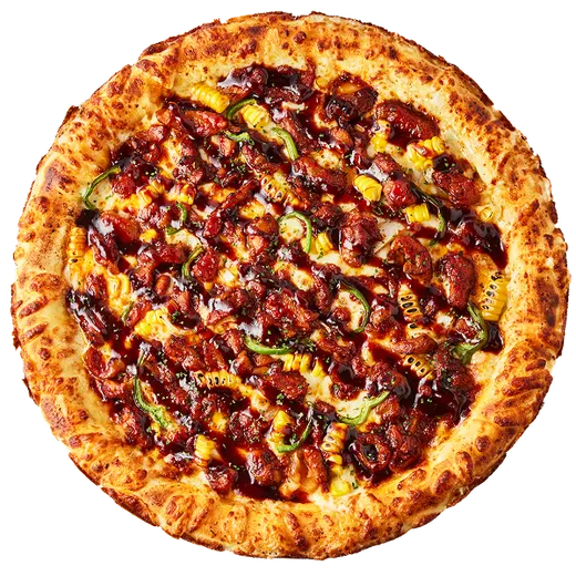 바베큐핫치킨피자