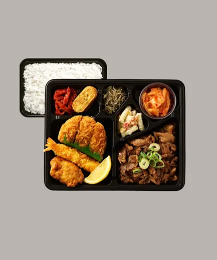 스페셜 숯불직화 진달래 도시락