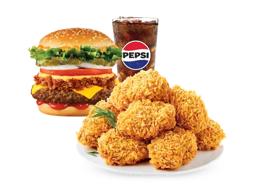 치킨n비프버거 세트
