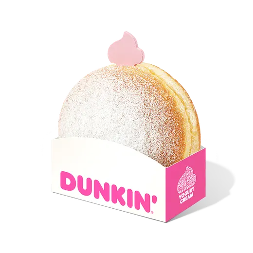 딸기 요거트 크림도넛