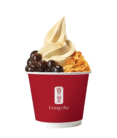 크런치 밀크티 아이스크림