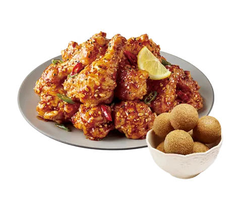 맛초킹(반)+치즈볼 +콜라245ml