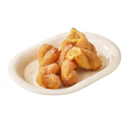 땅콩 크림 꽈배기