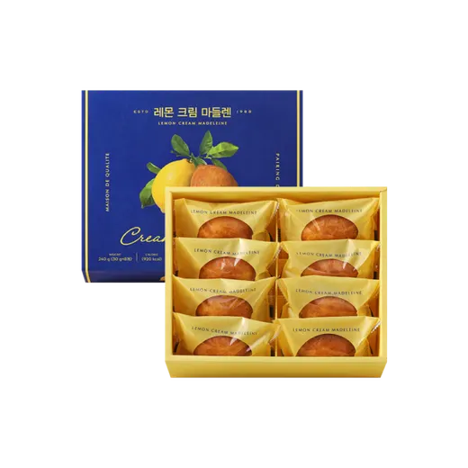 레몬 크림 마들렌