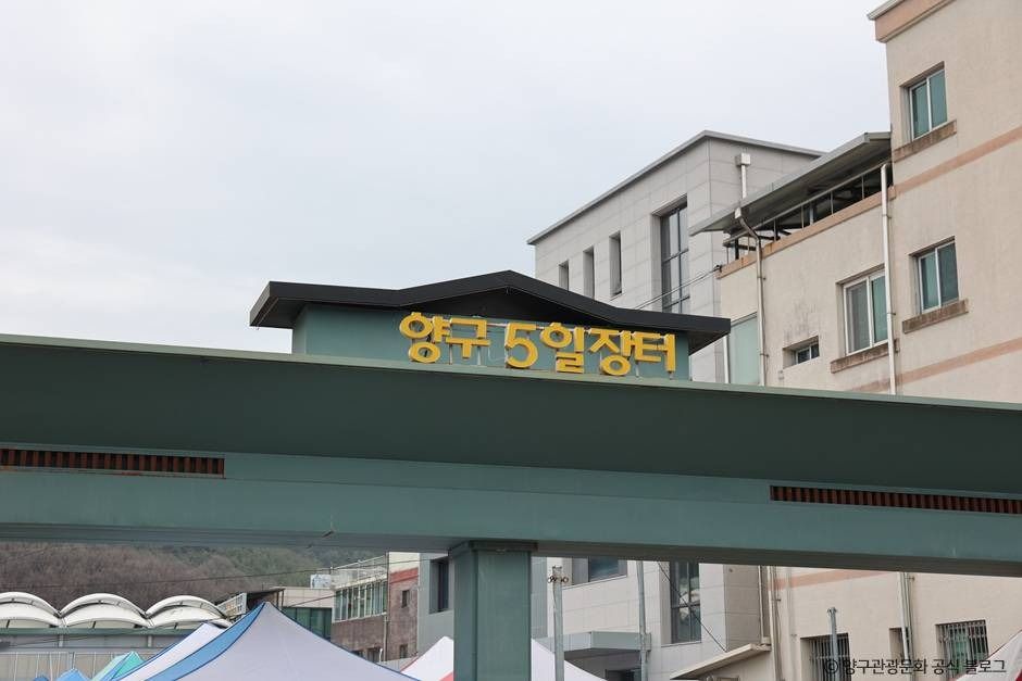양구중앙시장 시장 사진