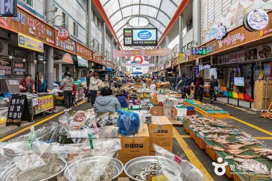 양양전통시장 시장 사진