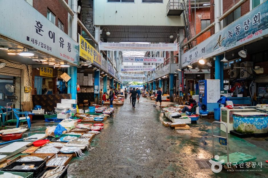 중앙선어시장 시장 사진