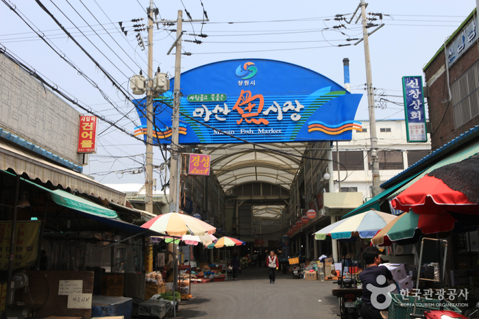 마산어시장 시장 사진