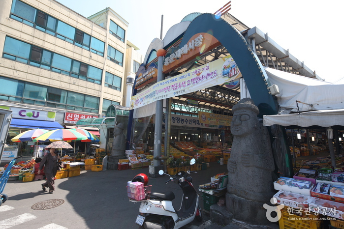 제주시동문재래시장 시장 사진