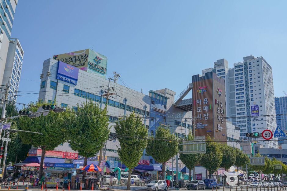 부산자유시장 시장 사진