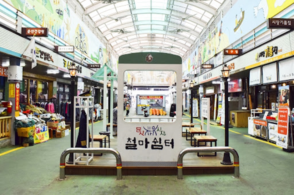 경기도_파주시_문산자유시장_내부모습