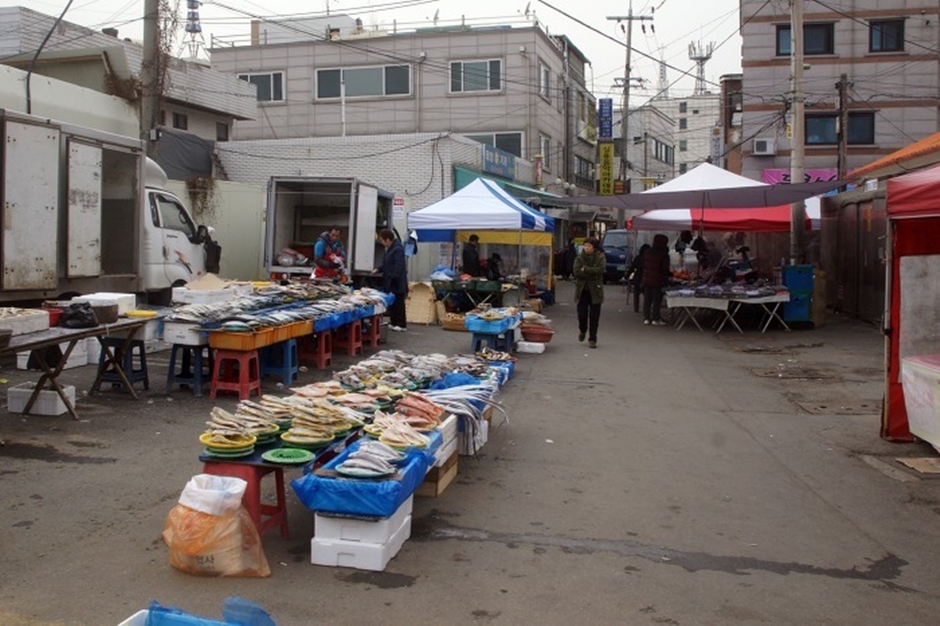 경기도_파주시_봉일천종합시장_좌판